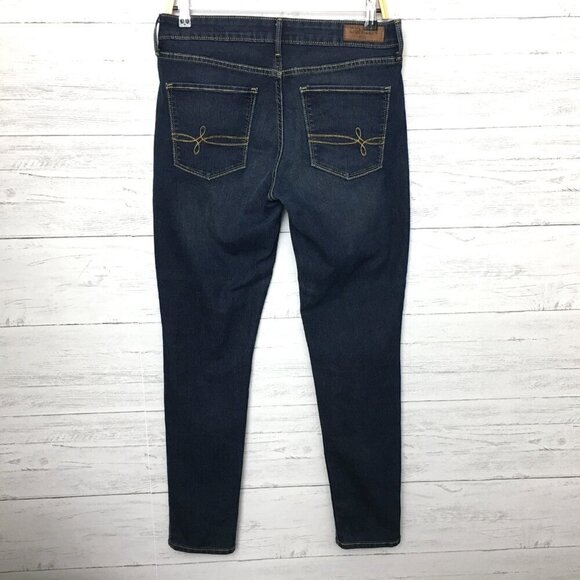 Levi's Denizen Women's Modern Skinny Jeans Stretch Dark Wash size 8L length 31" - Picture 2 of 8